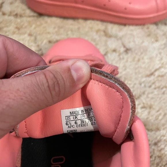 Adidas Stan Smith Exclusive Pink Pharrell Williams Collab sz 6 1/2 - Picture 4 of 8